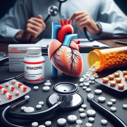 Benazepril is an ACE inhibitor used to treat high blood pressure and heart failure
